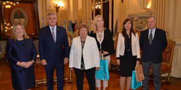 La Dra\u002E Clara Aurora De Langhe de Falcone fue declarada “Ciudadana Distinguida”, en tanto, la Dra\u002E Susana Medina de Rizzo, “Visitante Ilustre” e “Invitada de Honor y Huésped Oficial de la Provincia de Jujuy”\u002E