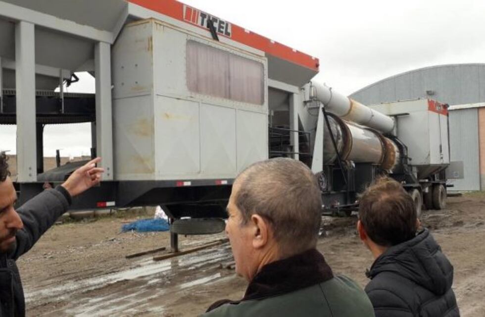 Se instalará una planta de elaboración de asfalto en Viedma