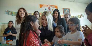 La gobernadora en el día de la Familia