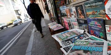 Puesto de diarios y revistas en Córdoba. (Imagen Ilustrativa)