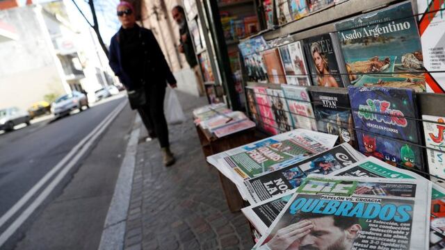 Puesto de diarios y revistas en Córdoba. (Imagen Ilustrativa)