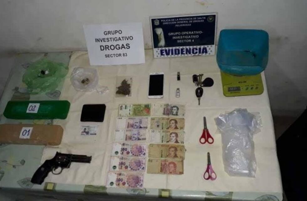 Secuestraron más de siete mil dosis de marihuana en Chicoana y Rosario de la Frontera