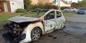 Incendio en Monte Hermoso