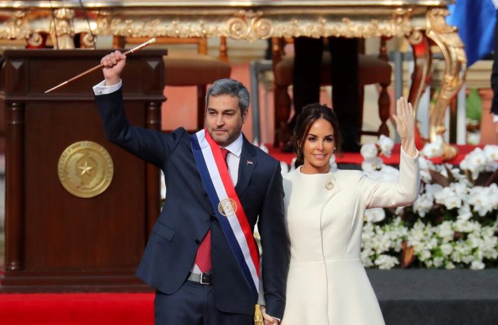 Mario Abdo asumió como nuevo presidente de Paraguay