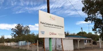 La planta potabilizadora de Mogna está a cargo de la Unión Vecinal\u002E