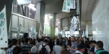 El Suoem hizo asambleas en la Municipalidad.