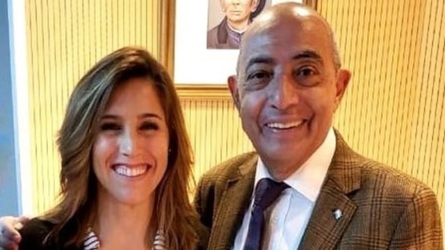 La santafesina se declaró admiradora del periodista\u002E (@sole_pastorutti)