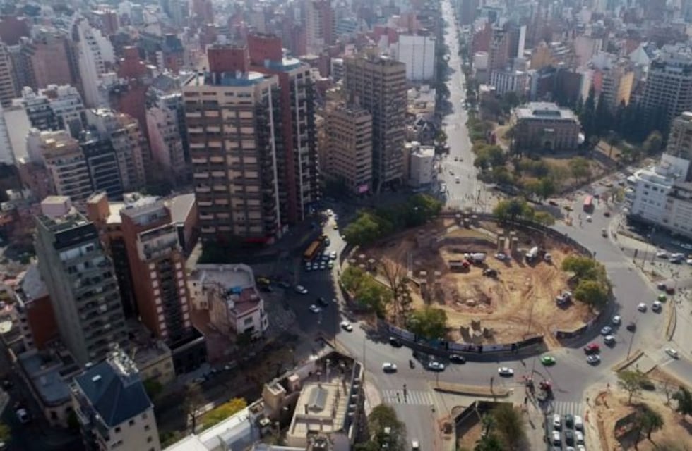 Obras en Plaza España: Desde este lunes, modificaciones de tránsito y cambios de sentido de circulación