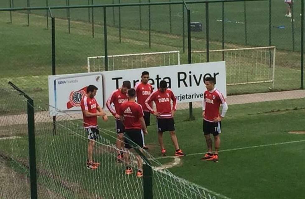 Sin D'Alessandro ni Nacho Fernández, River volvió a los entrenamientos en Ezeiza
