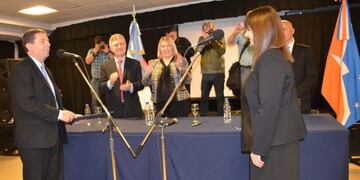 Mariel Borruto jura como nueva jueza de la ciudad de Río Grande