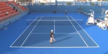 Artem Bahmet, el peor tenista de la historia: cayó 6-0 y 6-0 sin hacer ni un solo punto\u002E (Captura)