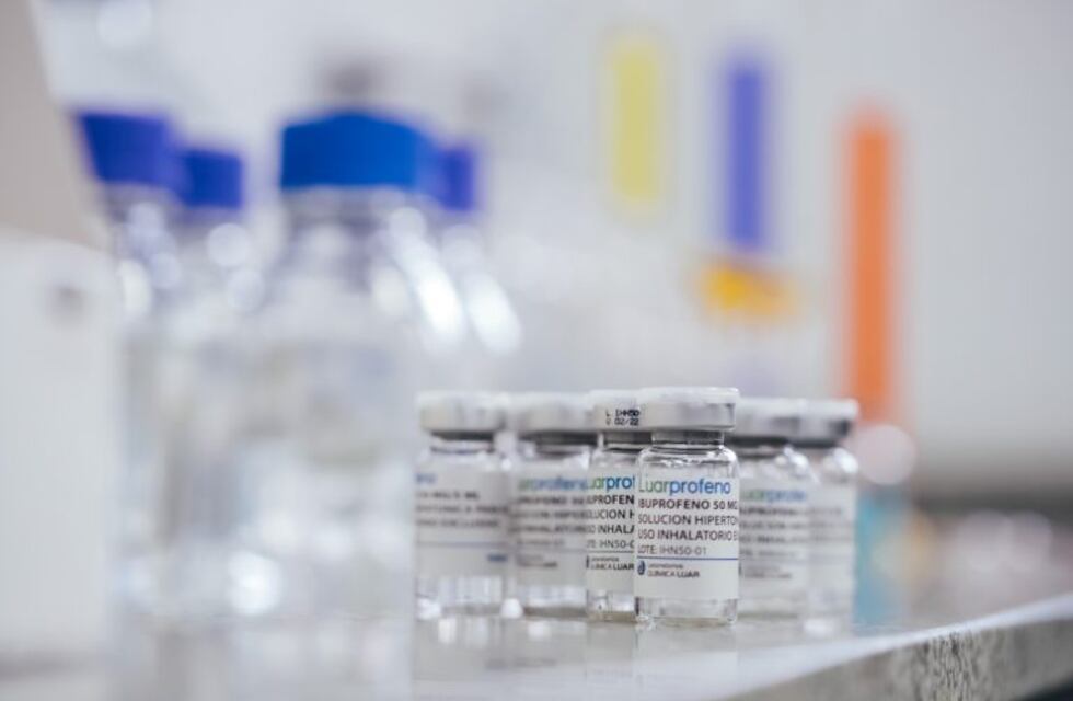 Arroyito recibió el kit de cinco tratamientos de Ibuprofeno Inhalado