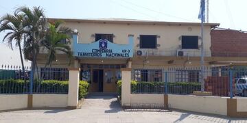 Intervino personal de la Comisaría de los Territorios Nacionales de la ciudad de Clorinda