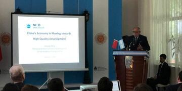 El Embajador Diego Guelar inauguró la jornada académica en Beijing\u002E