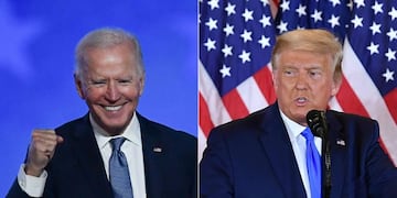 Joe Biden - Donald Trump (Photos by ANGELA  WEISS and MANDEL NGAN / AFP)