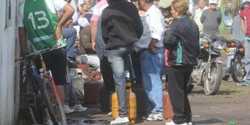 Se producirá un desabastecimiento de garrafas en la provincia\u002E