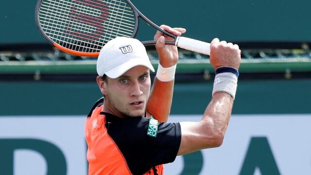 El tenista jugu00f3 durante casi tres horas y estuvo cerca de meterse en los octavos de final.