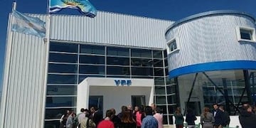 nueva sede de YPF en Las Heras, Santa Cruz