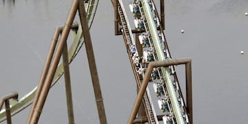 Japón: 64 personas quedaron suspendidos de cabeza en una montaña rusa\u002E