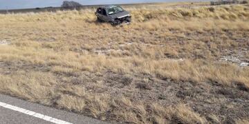 Así quedó el vehículo en el que iba Ricardo Alves\u002E