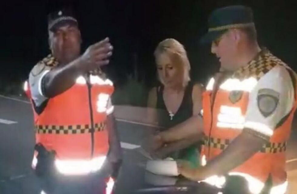 Video viral: bronca de turistas riojanas por presunta multa insólita de la Caminera