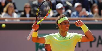 Rafael Nadal venció a Roger Federer y jugará una nueva final de Roland Garros\u002E (AP)