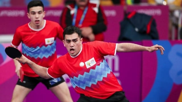 Gastón Alto y Horacio Cifuentes, integrantes de la selección Argentina de Tenis de Mesa\u002E