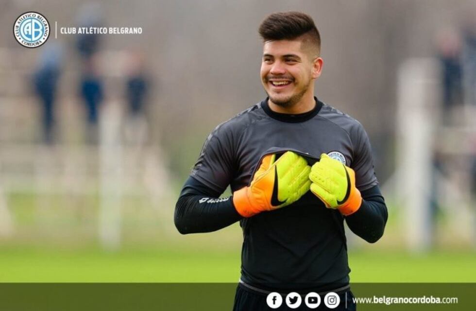 Lucas Acosta volvió al arco de Belgrano, en el empate de la Reserva