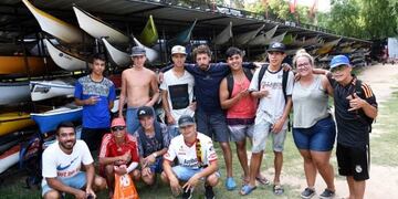 Los jóvenes remarán hasta el parador isleño Hookipa\u002E (Municipalidad)