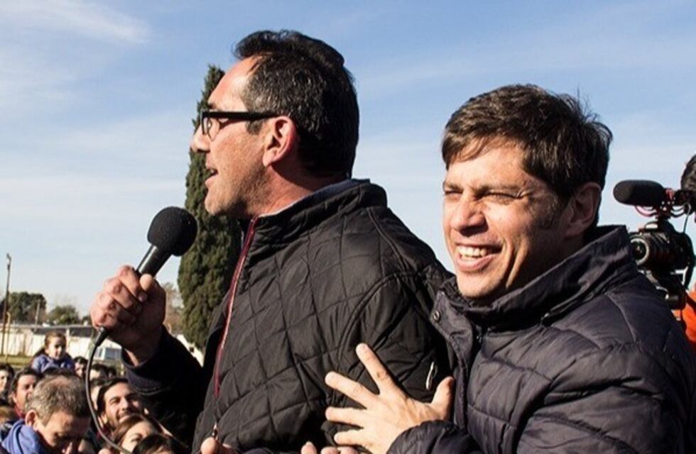 Axel Kicillof visita Cacharí