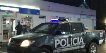 Robo estación de servicio