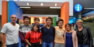 Retornaron los estudiantes jujeños becados en Francia