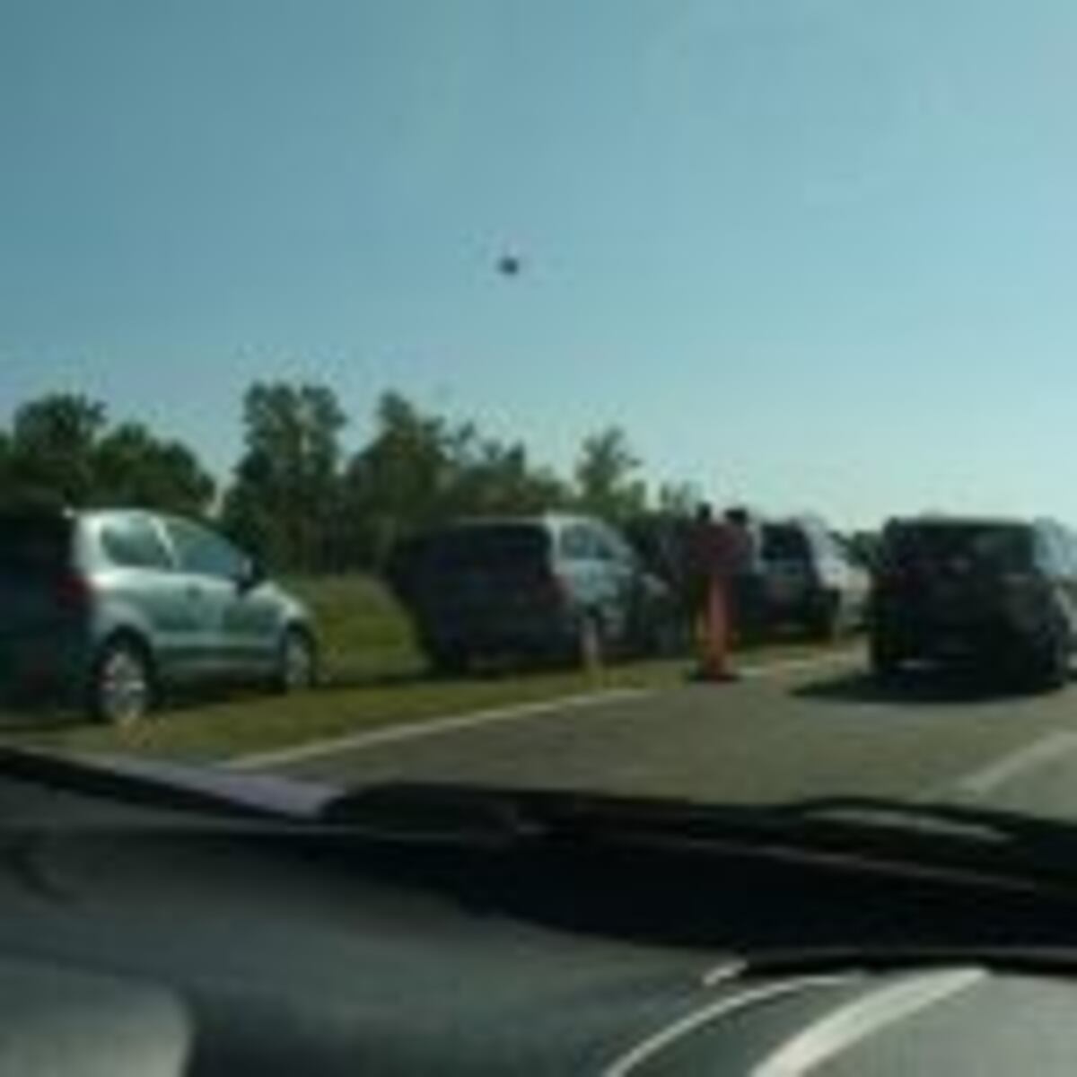 El choque involucru00f3 al menos a cuatro vehu00edculos en la autopista Rosario-Cu00f3rdoba