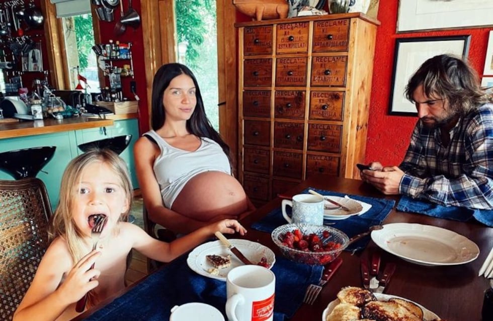 Jakob von Plessen, el marido de Zaira Nara, mostró por primera vez la carita de su hijo recién nacido