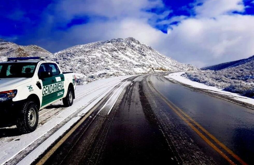 San Juan amaneció nevado