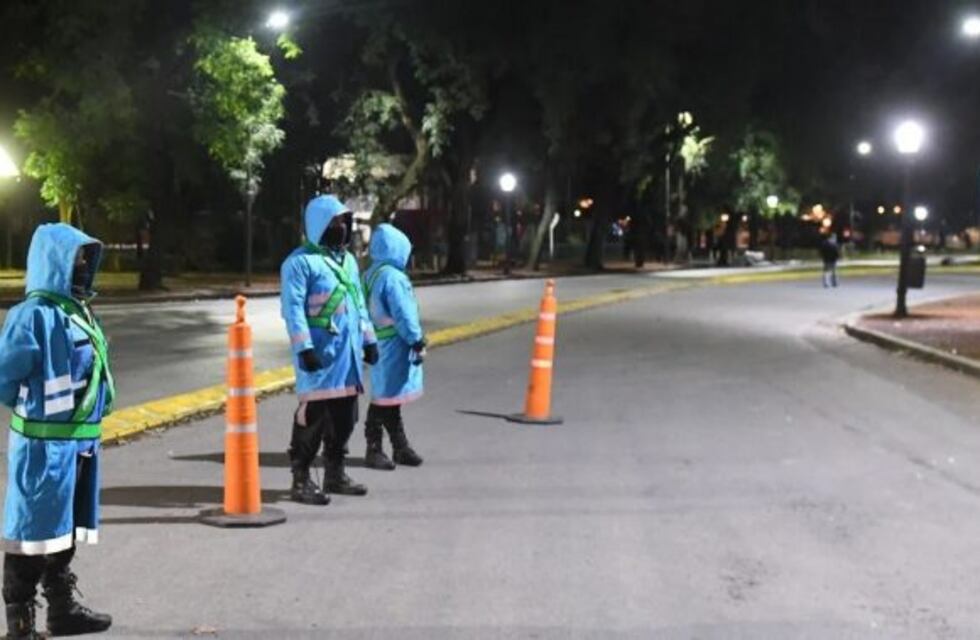 Coronavirus: estricto control policial en el Rosedal para evitar a los runners