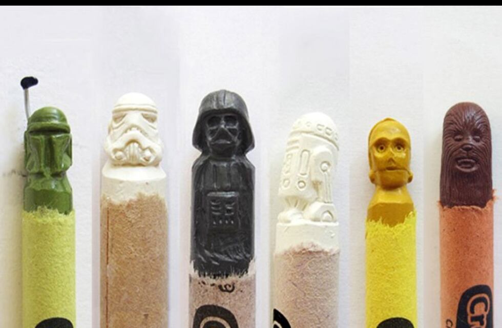 Galería: Obras de arte con crayones, pero no como pensamos