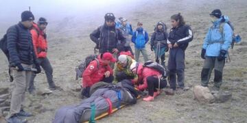 Miguel Oppedisano, oriundo de Rosario, cayó y rodó 100 metros en un cerro de Mendoza\u002E
