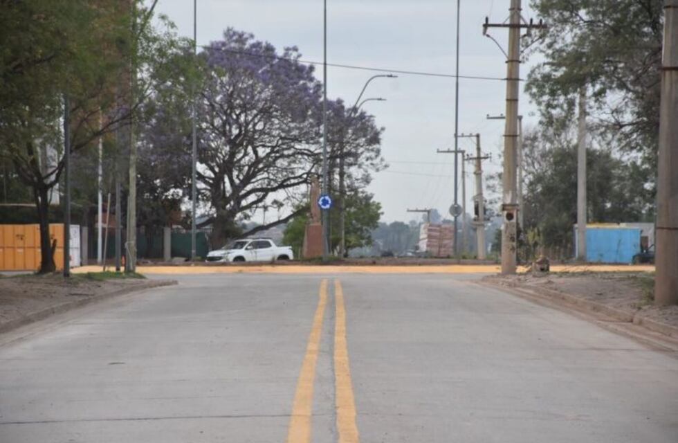 Mestre inauguró la recuperación de la avenida Piero Astori