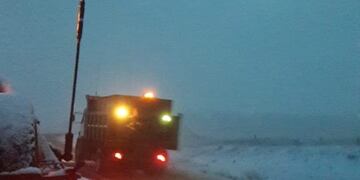 Mantenimiento de rutas por la temporada invernal