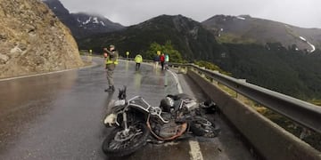 Accidente vial en ruta 3 de Tierra del Fuego\u002E