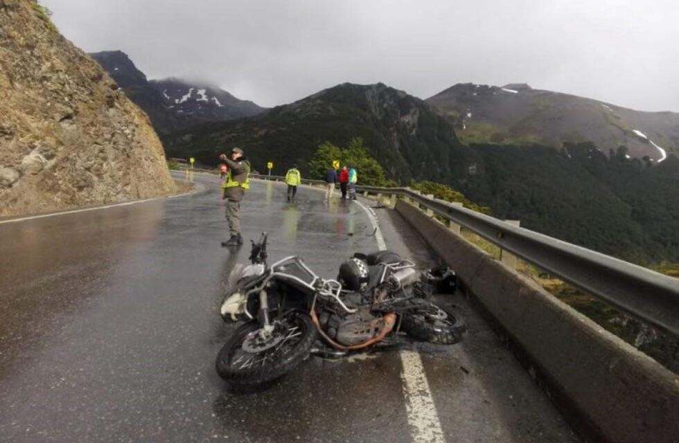 Turista herido en accidente vial camino a Paso Garibaldi