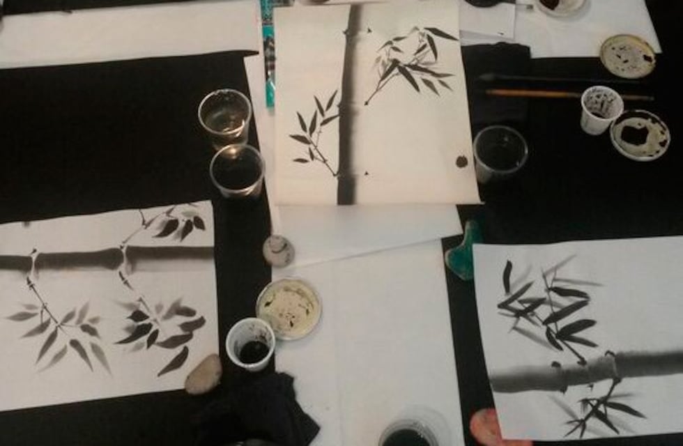 Dictarán un seminario de  SUMI-E en Mendiolaza