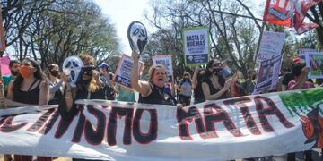 Ambientalistas reclamaron por la Ley de Humedales a Alberto Fernández (Celina Mutti Lovera)