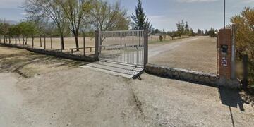 Cancha de fútbol de barrio Palermo (La Gaceta)