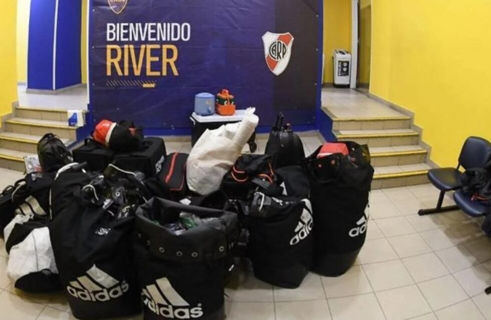 La Policía requisó el vestuario de River en la previa de la Superfinal