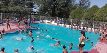 Pileta del Parque Infantil de Alta Gracia