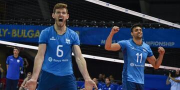 Mundial de vóley: Argentina perdió con Japón pero igual clasificó a la siguiente ronda\u002E Foto: EFE\u002E