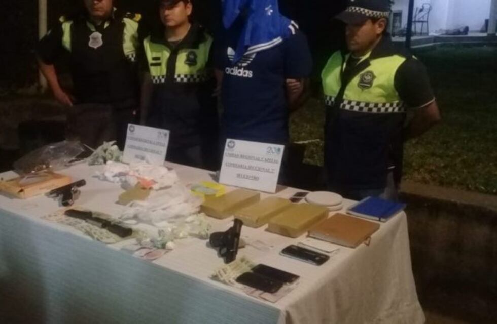 En Lomas de Tafí secuestran drogas, armas y dinero por un robo cometido en la capital tucumana