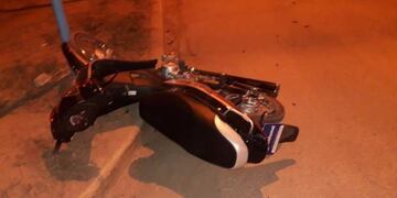 accidente moto san luis